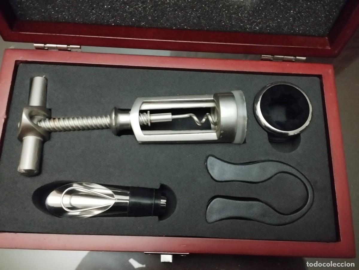 Coleccionismo: set de accesorios para vino - Foto 2