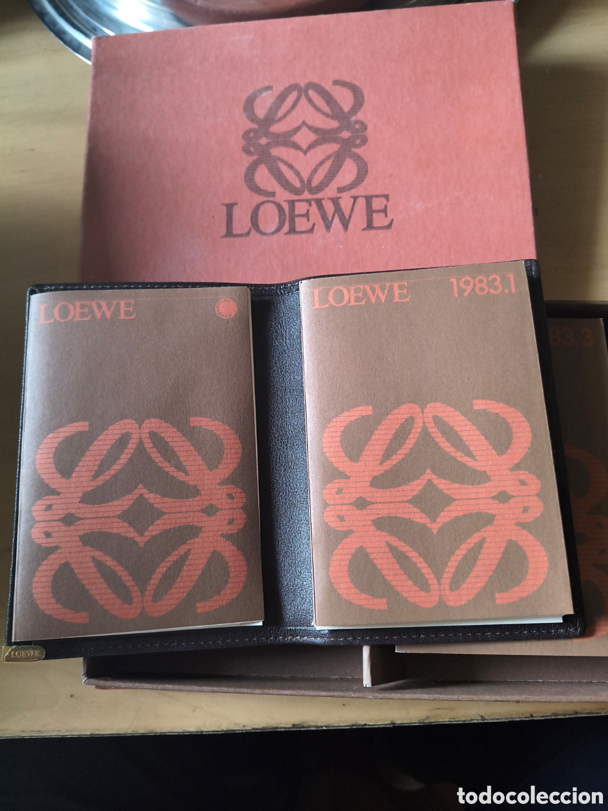 Coleccionismo: Loewe agenda 1983 con estuche - Foto 2
