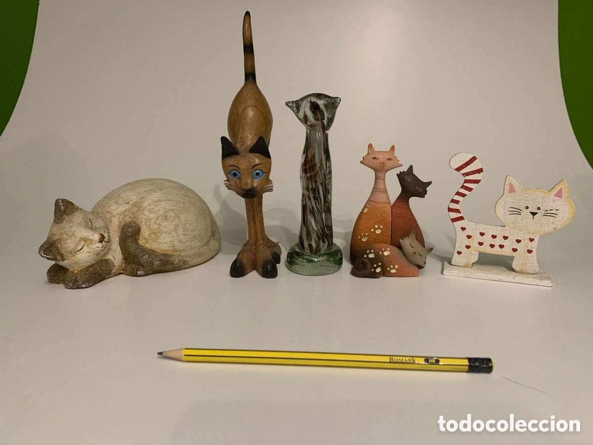Coleccionismo: Col&middot;lecci&oacute; de figures de gats - Foto 2