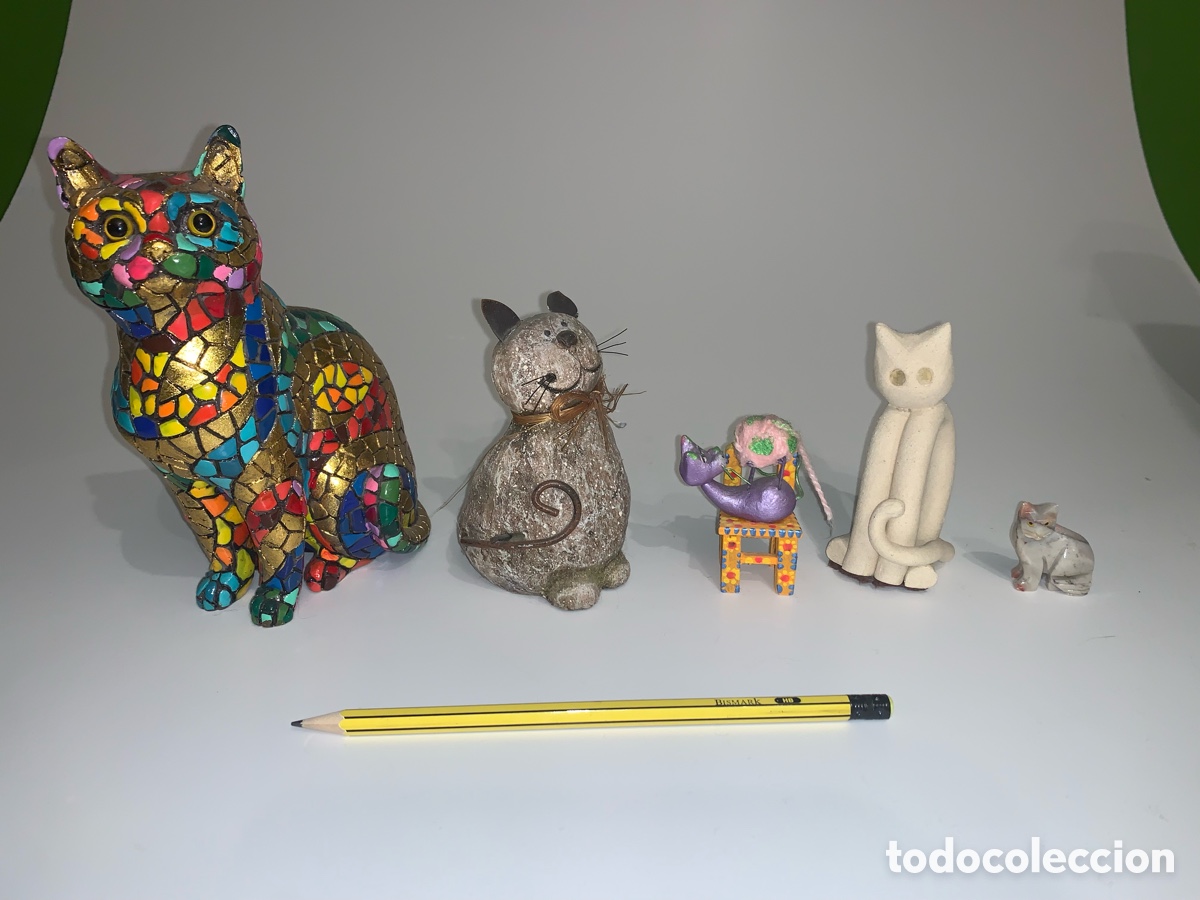 Coleccionismo: Col&middot;lecci&oacute; de figures de gats - Foto 6