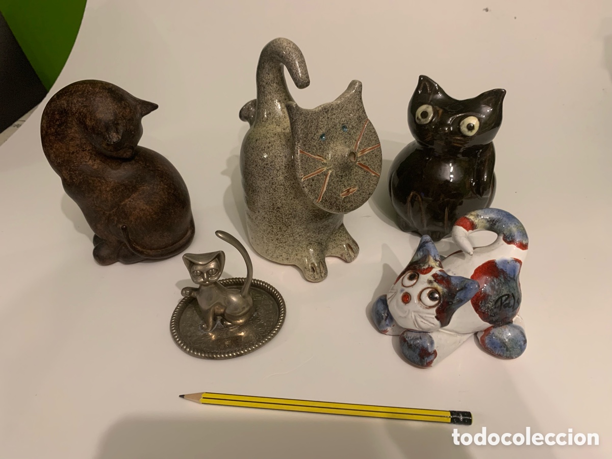 Coleccionismo: Col&middot;lecci&oacute; de figures de gats - Foto 9