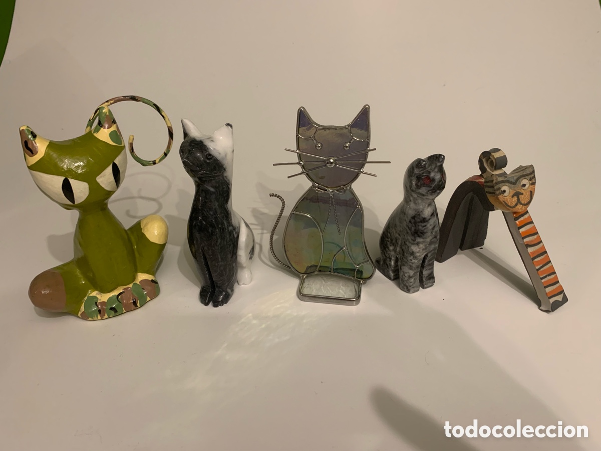 Coleccionismo: Col&middot;lecci&oacute; de figures de gats - Foto 10