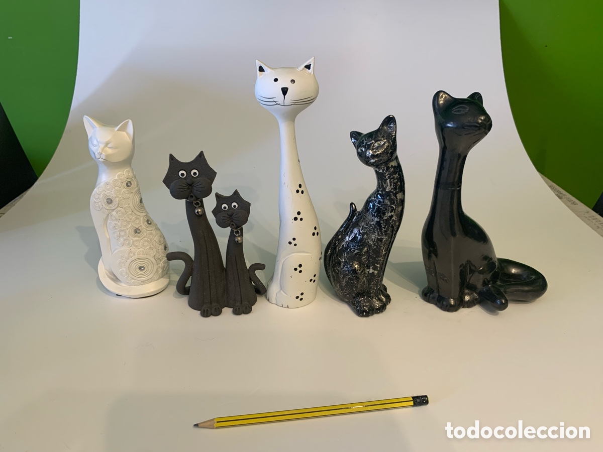Coleccionismo: Col&middot;lecci&oacute; de figures de gats - Foto 11