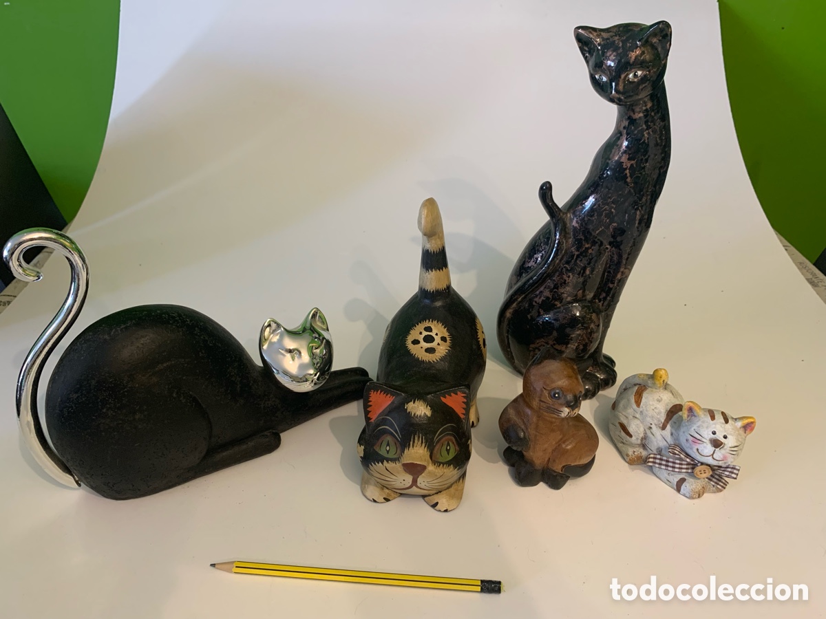 Coleccionismo: Col&middot;lecci&oacute; de figures de gats - Foto 16