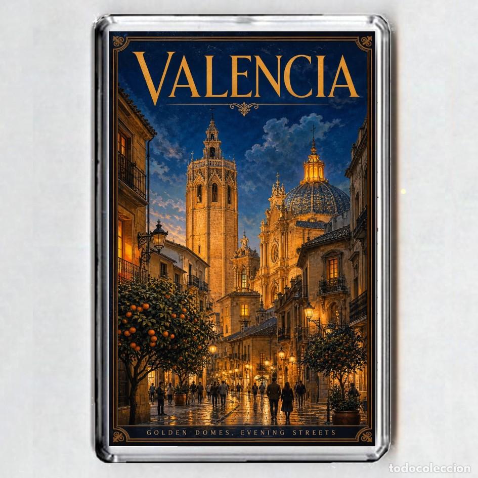 Coleccionismo: iMAN ACRILICO NEVERA - VALENCIA