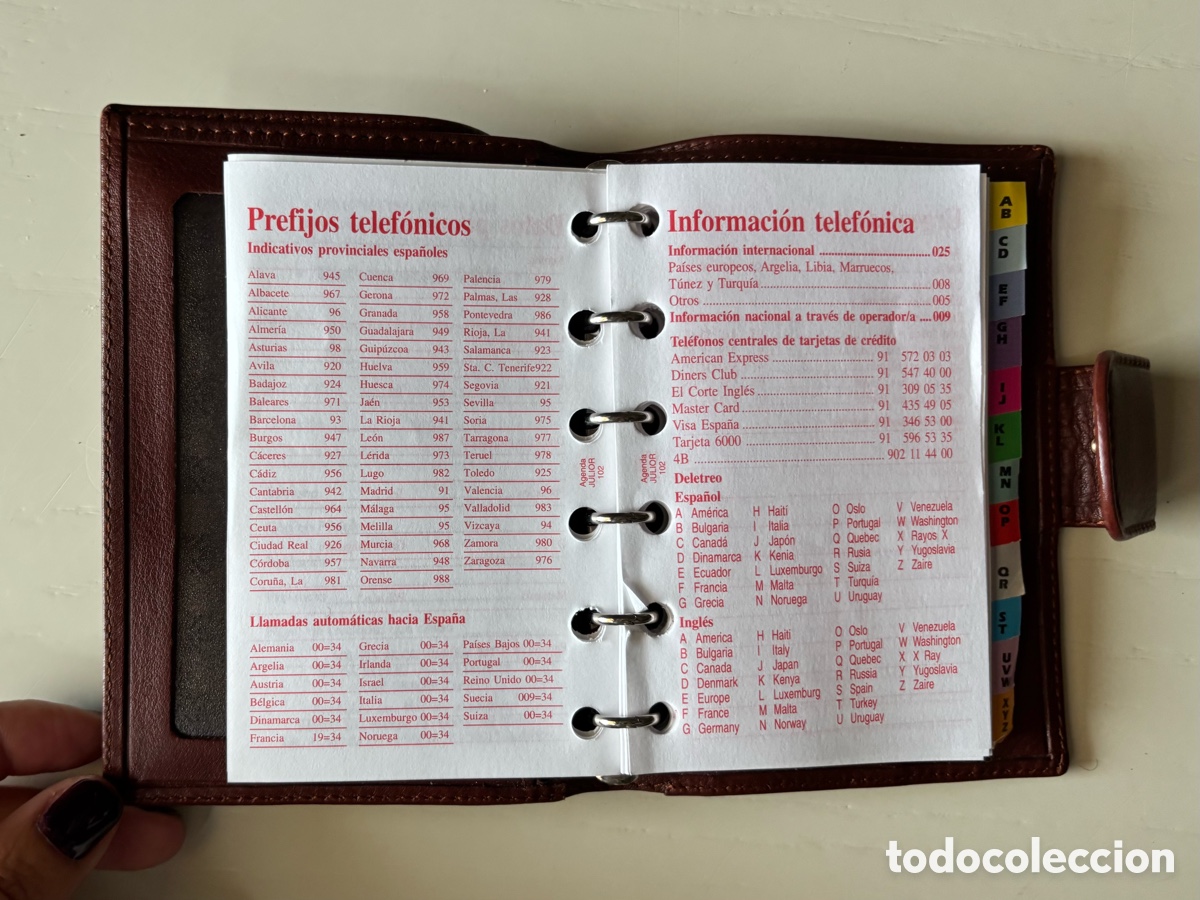 Coleccionismo: Agenda de bolsillo OLIMPO - Foto 7
