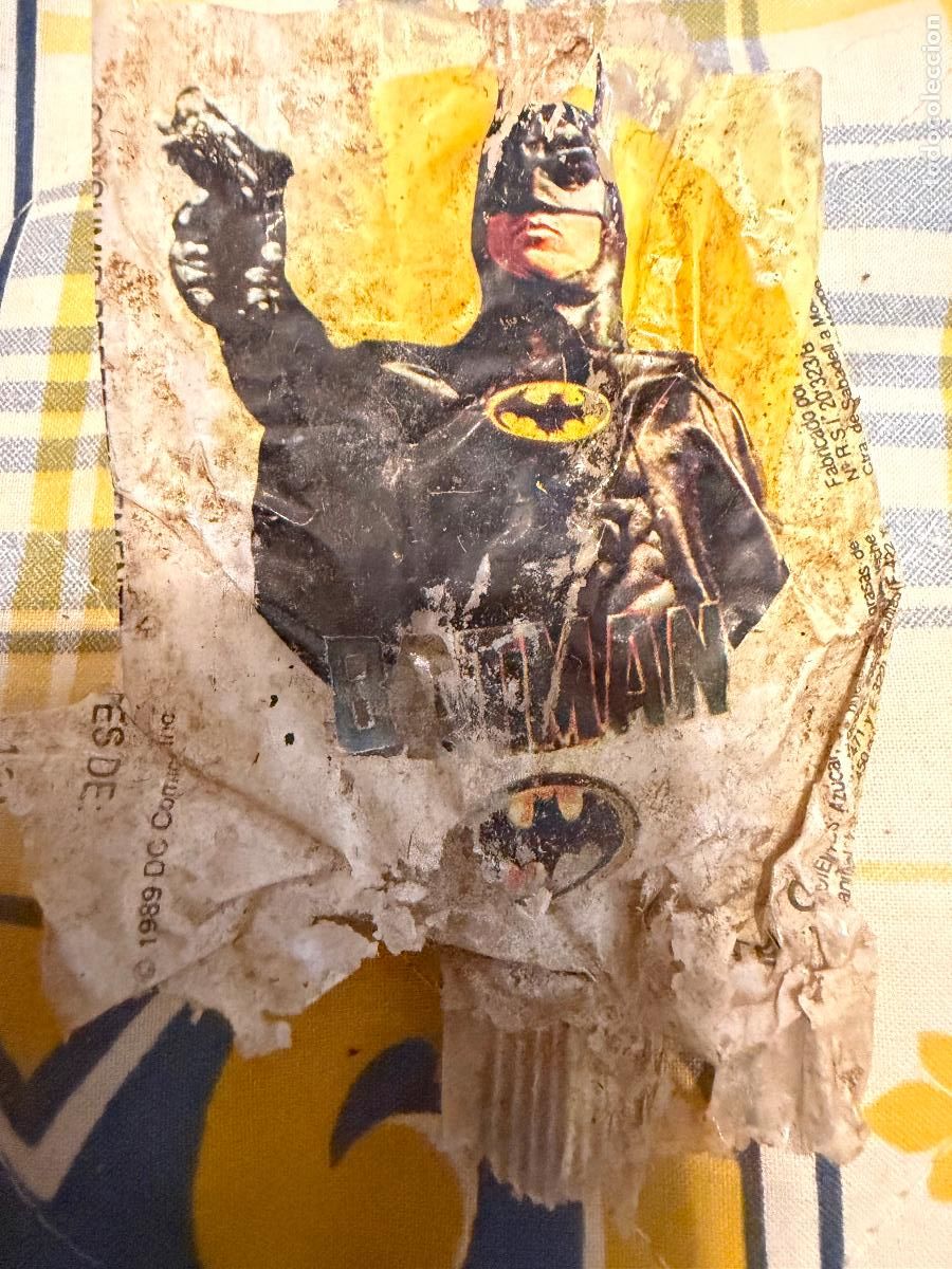 Coleccionismo: Envoltorio pastelito batman - Foto 1