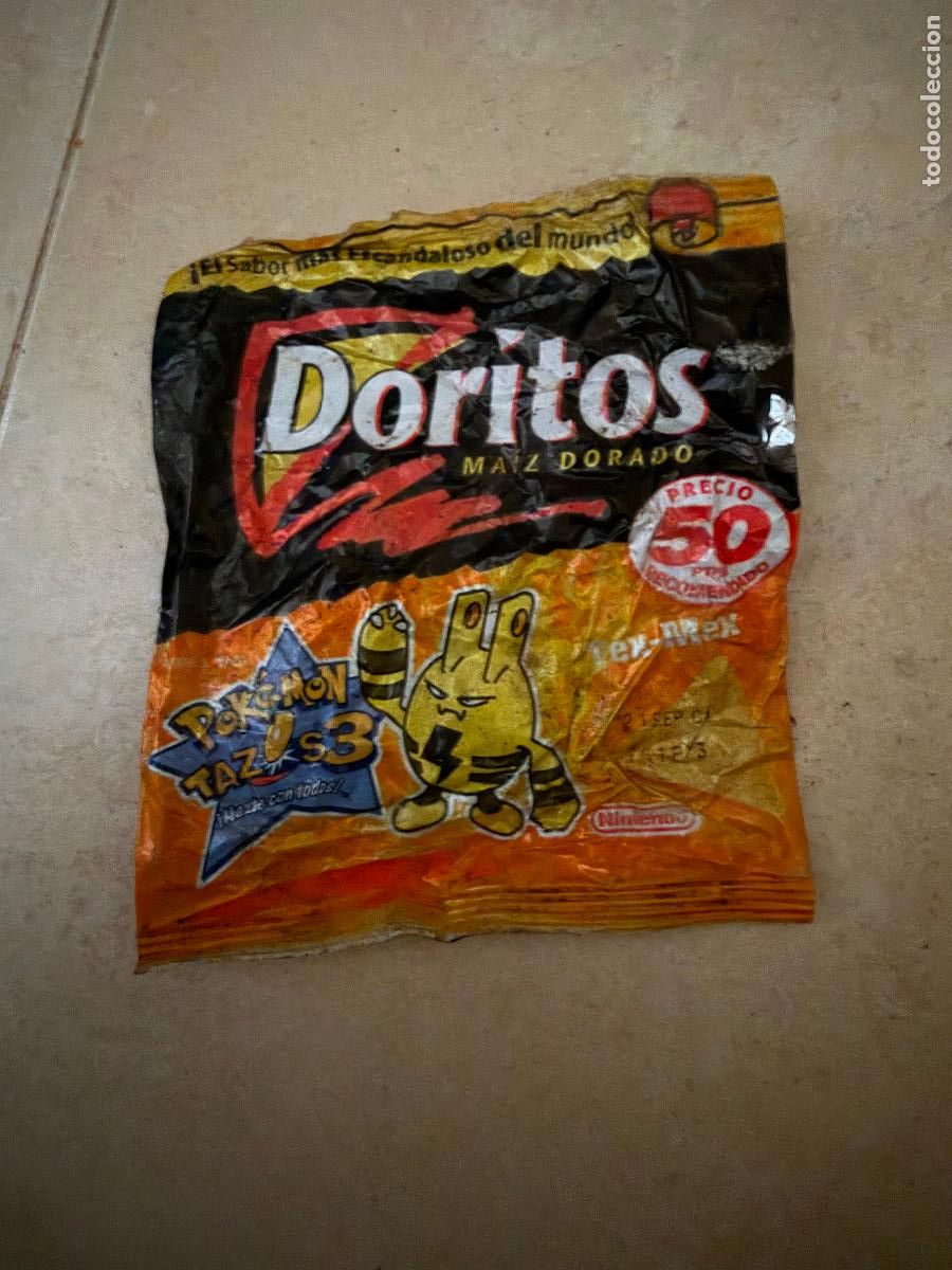 Coleccionismo: Envoltorio doritos pokemon Nintendo - Foto 1