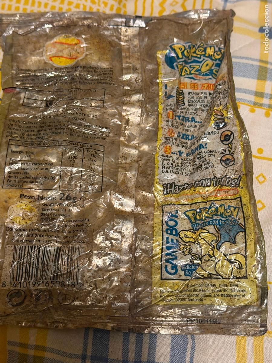 Coleccionismo: Envoltorio cheetos pokemon Matutano - Foto 2