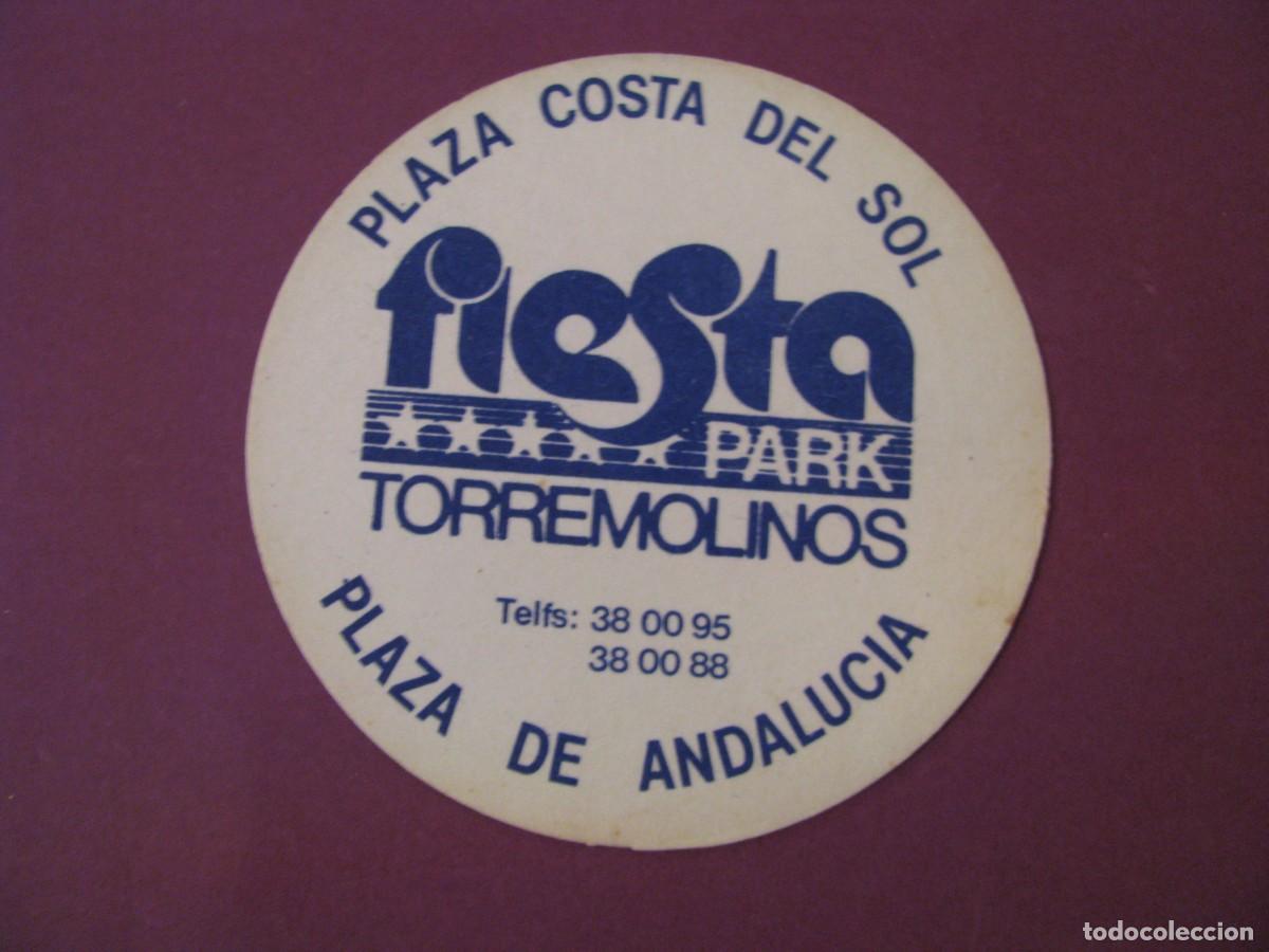 Coleccionismo: POSAVASOS FIESTA PARK, TORREMOLINOS