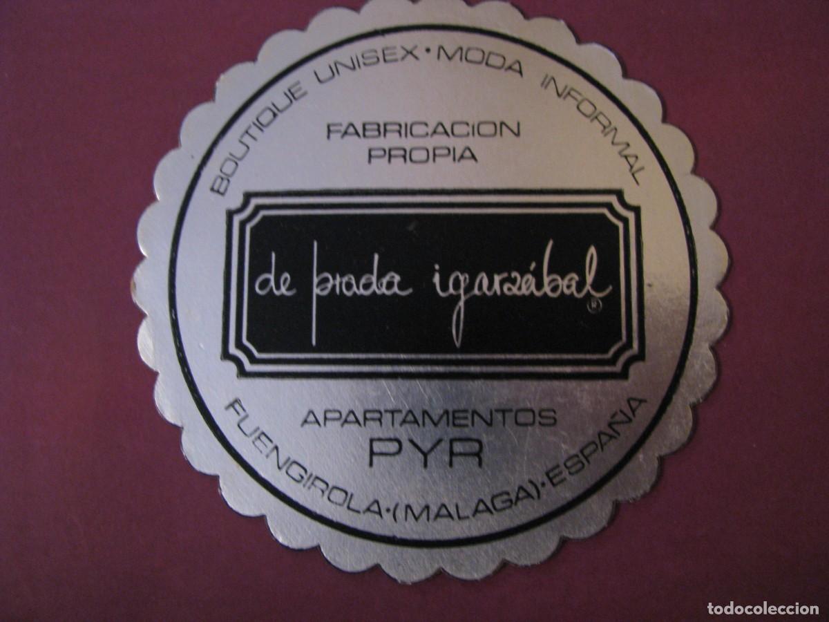 Coleccionismo: POSAVASOS BOUTIQUE UNISEX DE PRADA IGARZABAL. FUENGIROLA