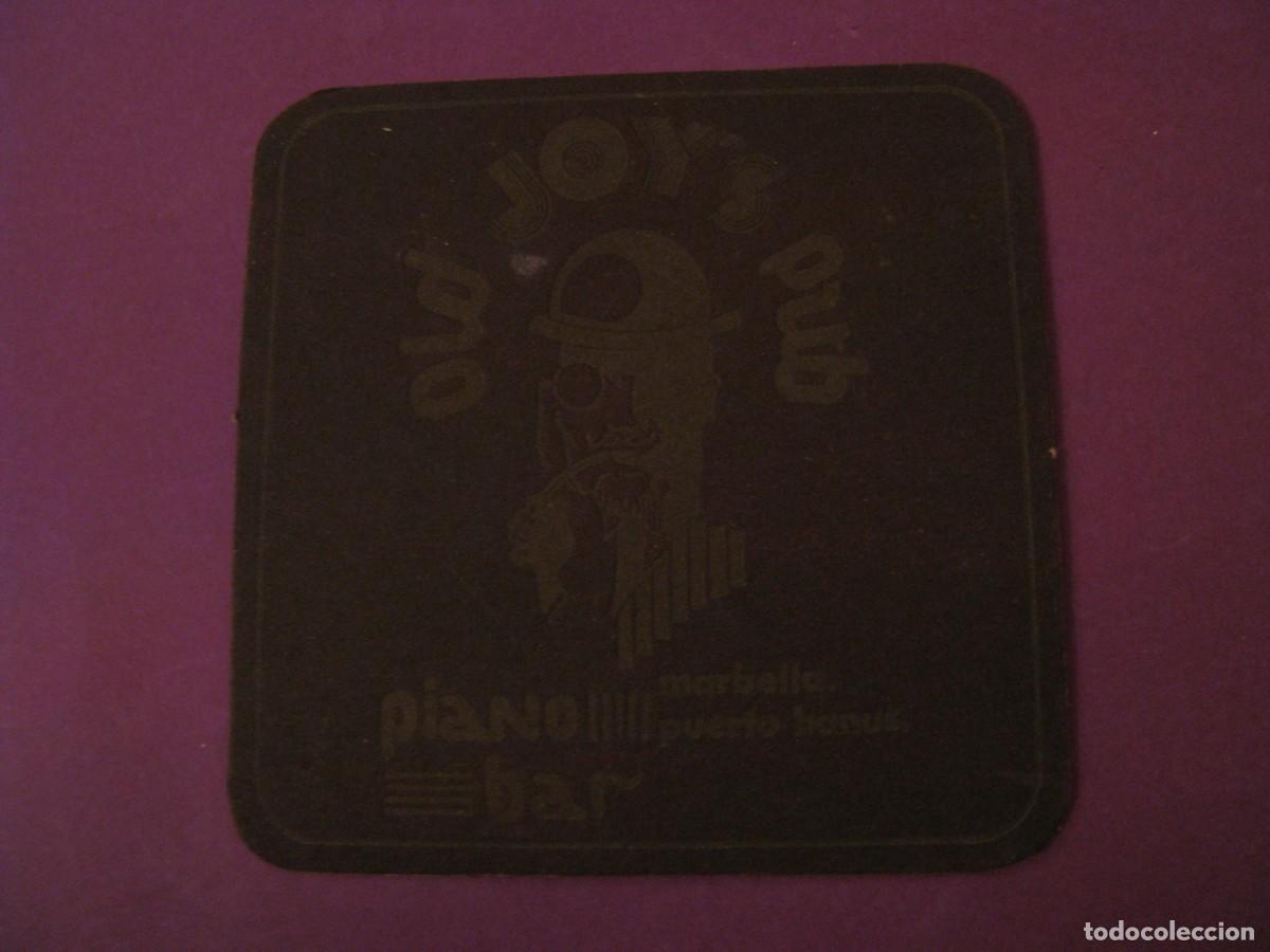 Coleccionismo: POSAVASOS OLD JOY'S PUB. PIANO BAR. MARBELLA