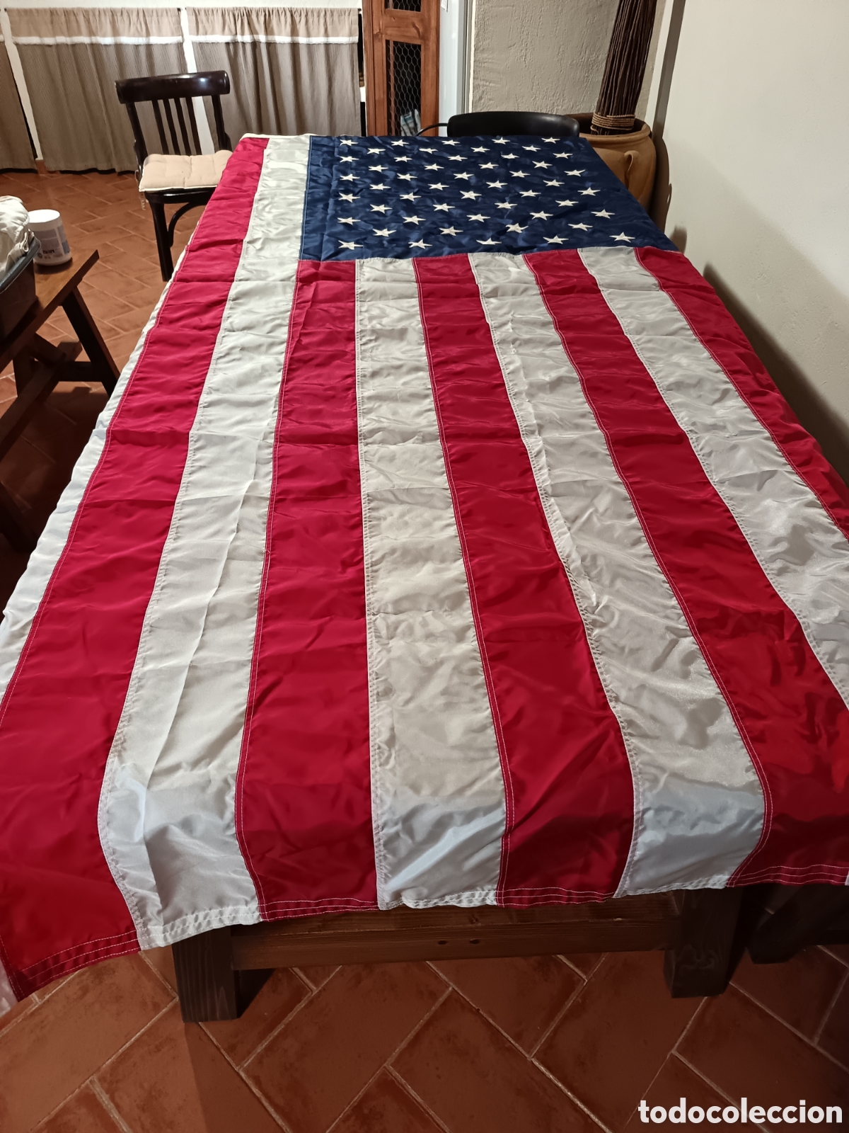 Coleccionismo: BANDERA DE EEUU GRANDE - Foto 3
