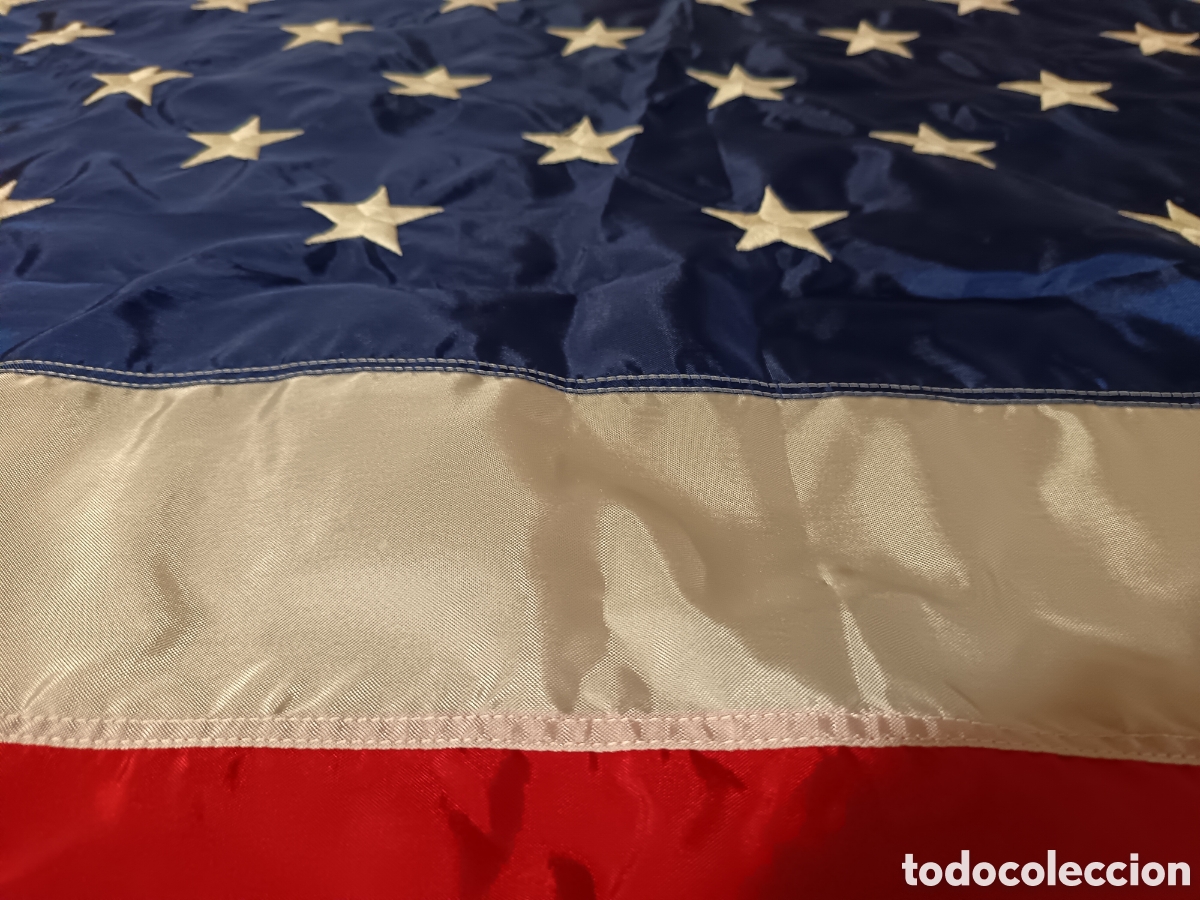 Coleccionismo: BANDERA DE EEUU GRANDE - Foto 10