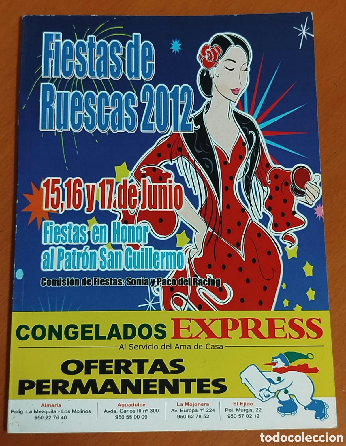 Coleccionismo: Programa Fiestas de Ruescas - Almer&iacute;a 2012 - Foto 1
