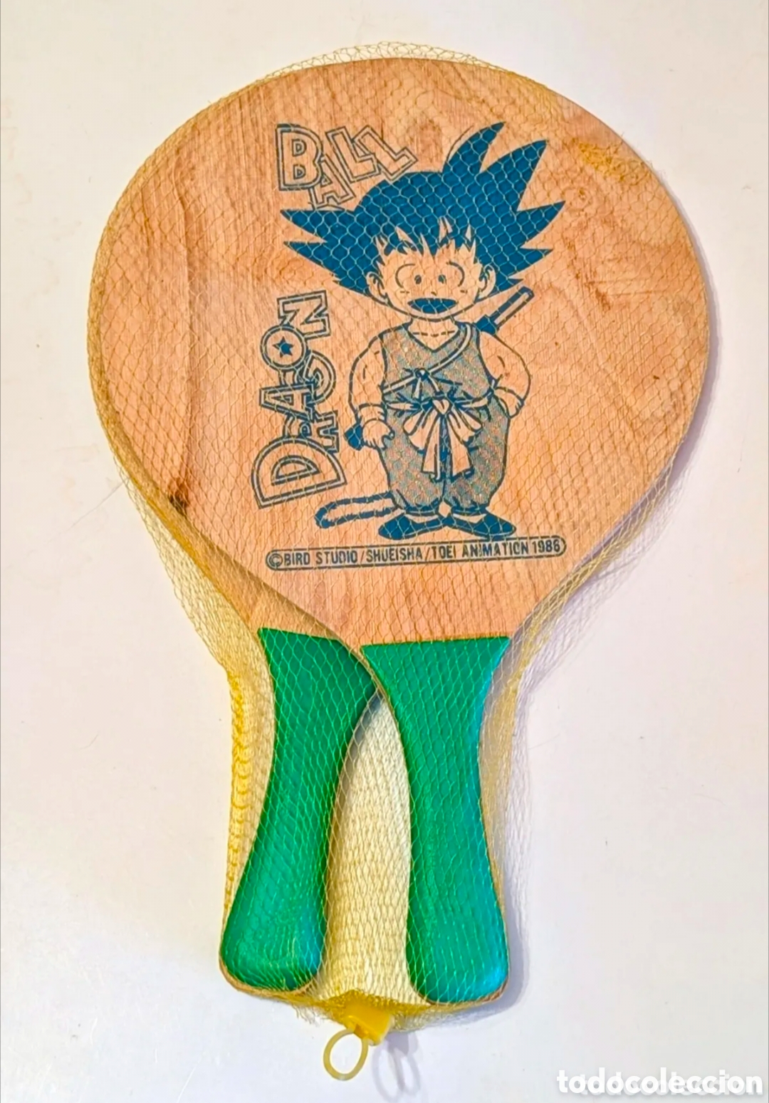 Coleccionismo: Dragon Ball. Palas, raquetas de playa. Toei Animation 1989. Bola de Dragon. Dragon Ball.Bola de Drac
