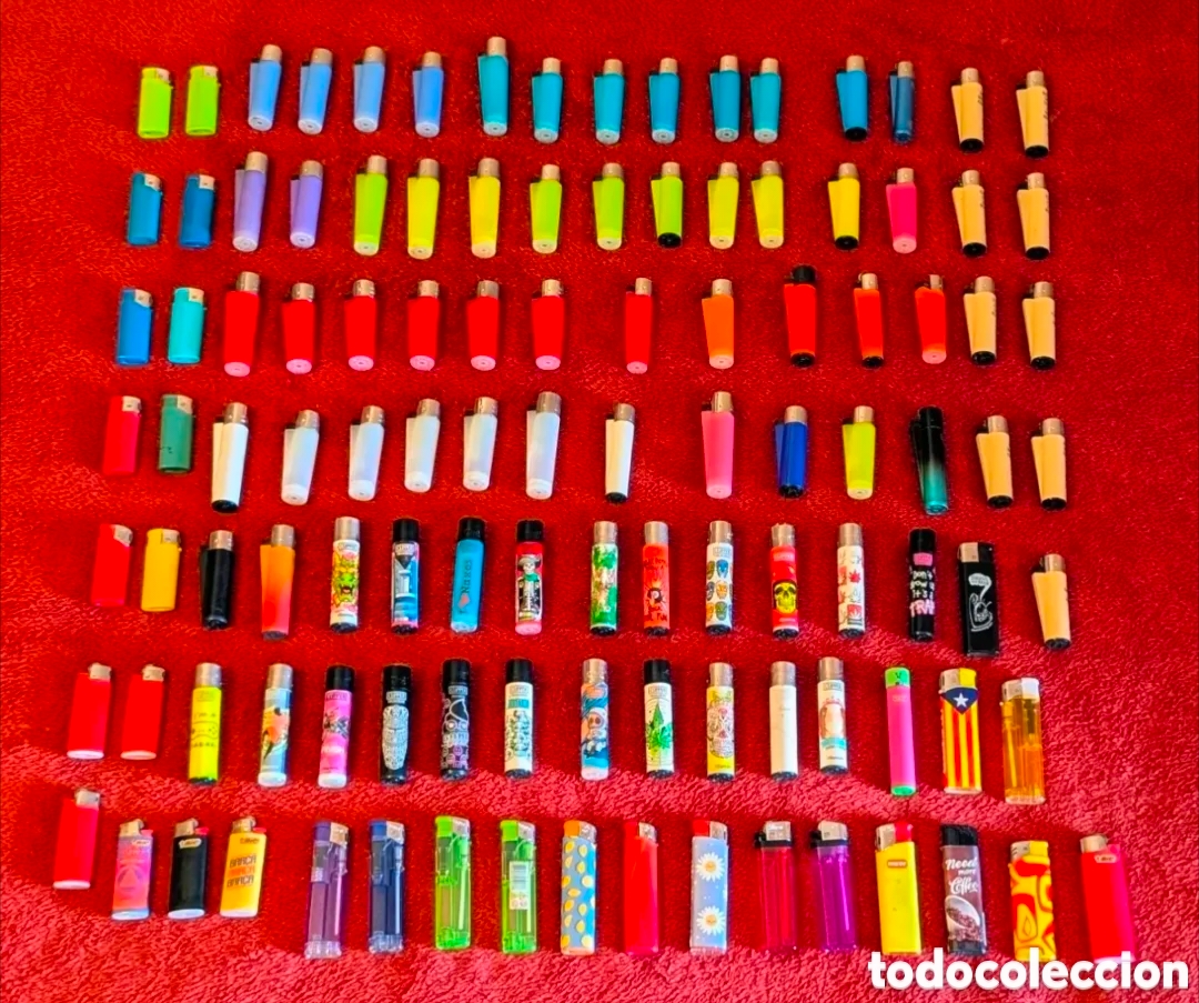 Coleccionismo: Lote mecheros Clipper, Bic, Dora, Maxim, Rasta, Urban, 216