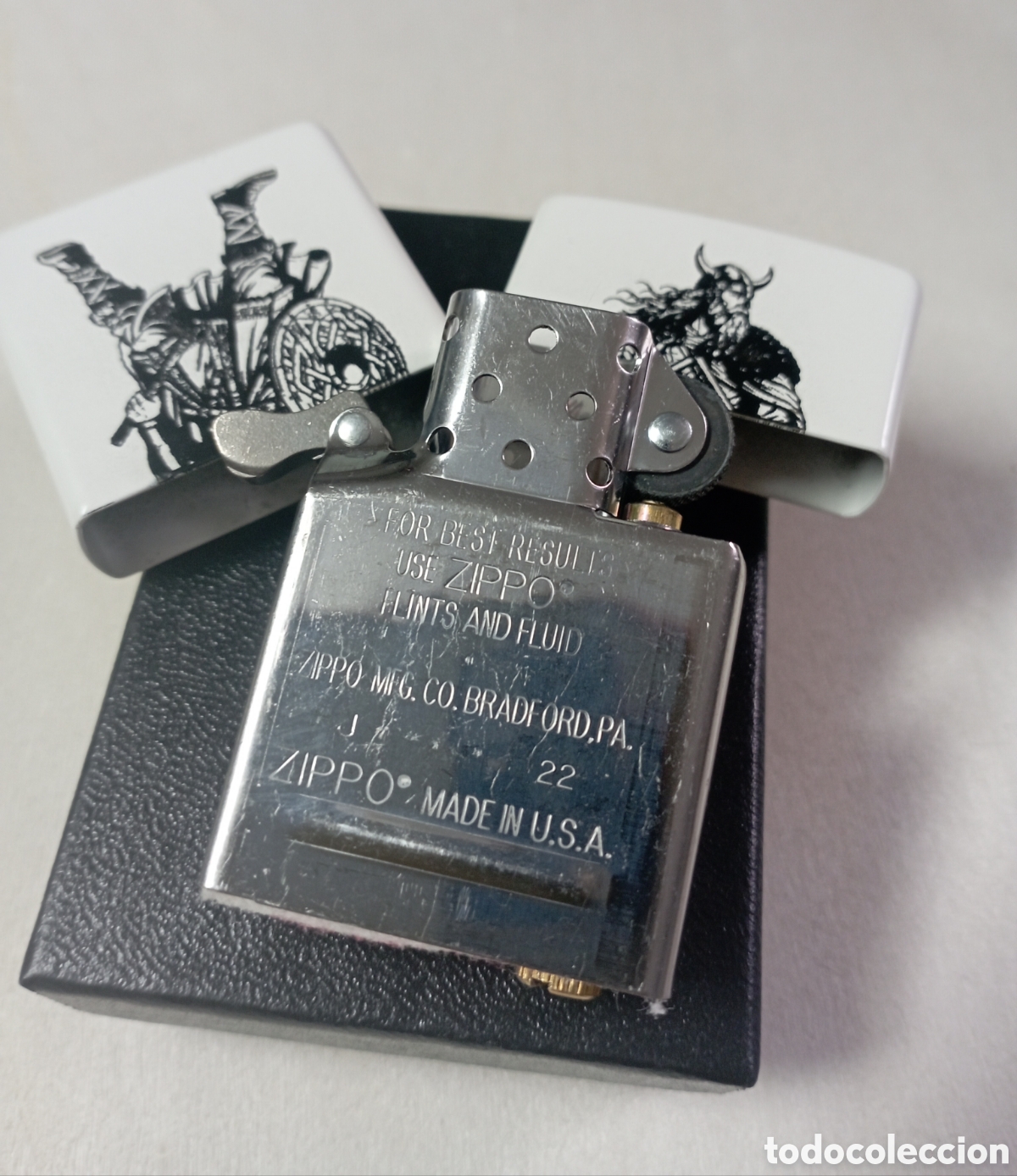 Coleccionismo: Zippo (VIKINGS - 5/5) - Foto 7