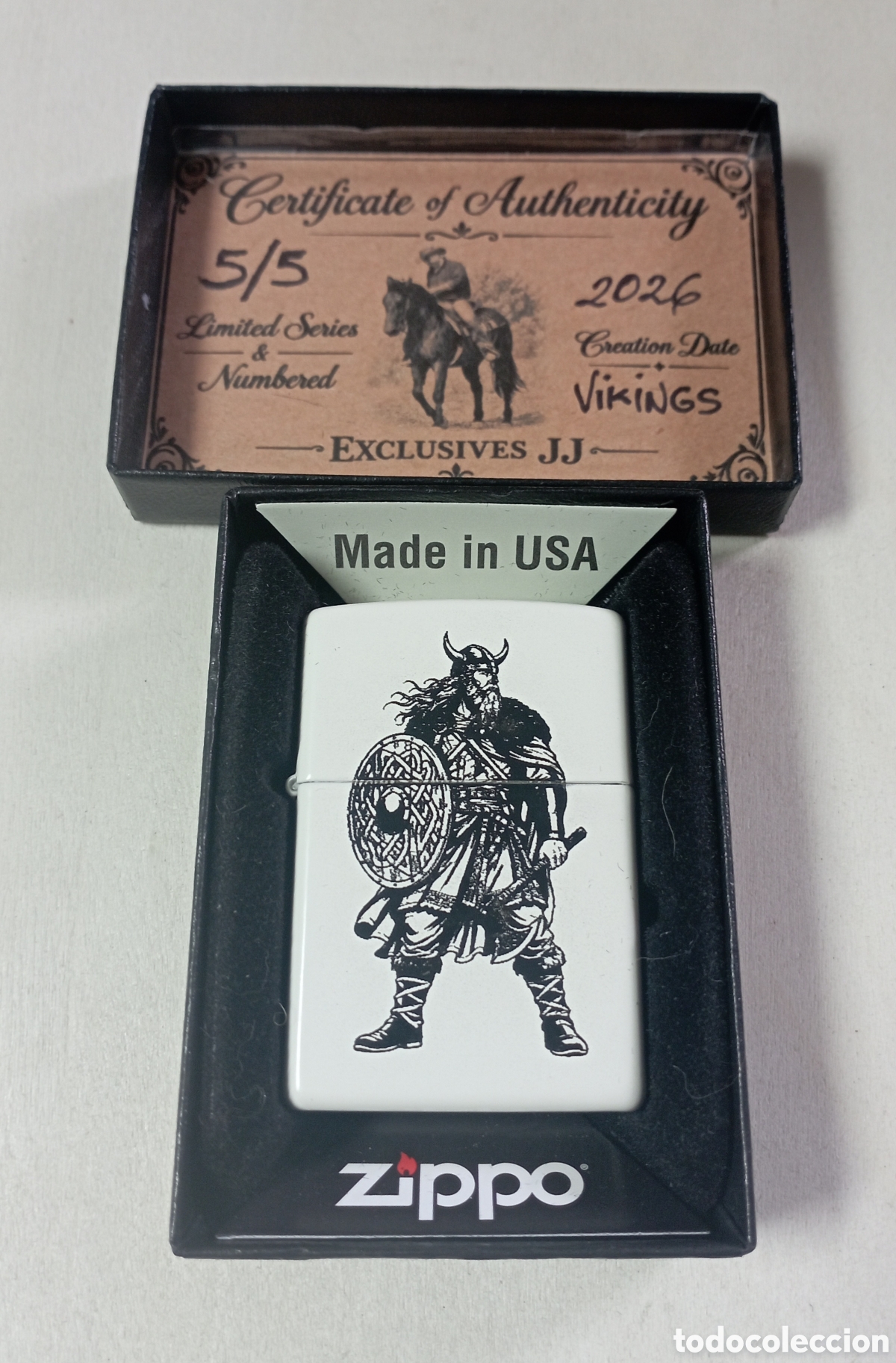 Coleccionismo: Zippo (VIKINGS - 5/5)