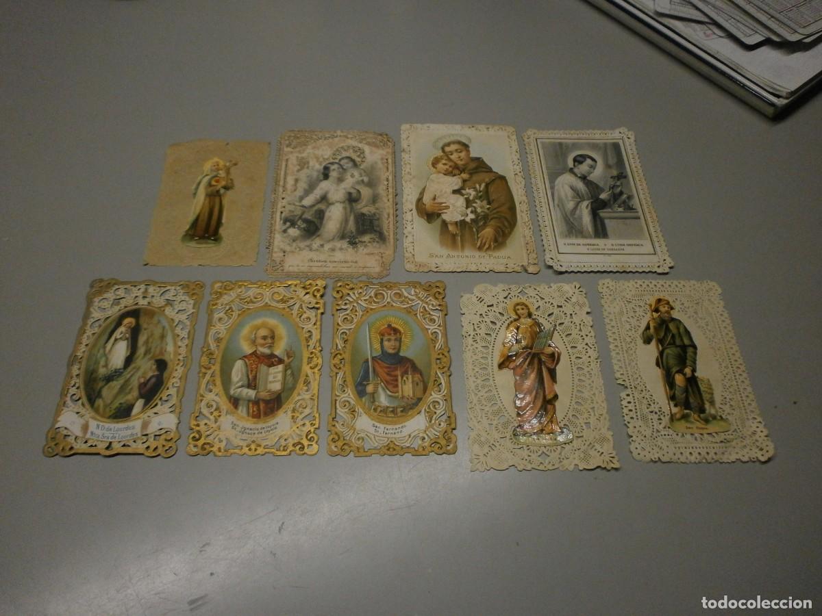 Coleccionismo: antiguas estampas caladas publicidad chocolates la espa&ntilde;a y matias lopez