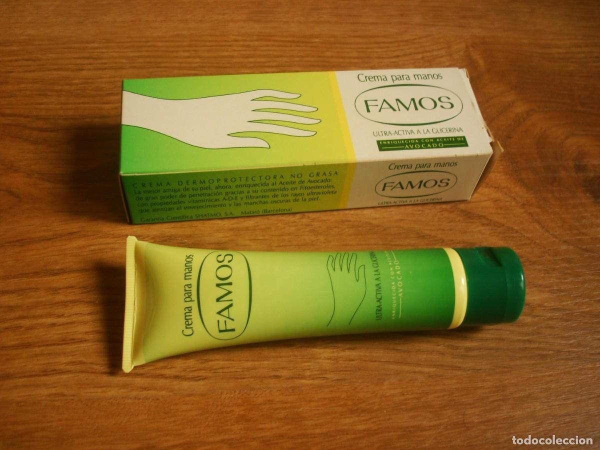 Coleccionismo: Crema para manos Famos (A&ntilde;os 70) vintage