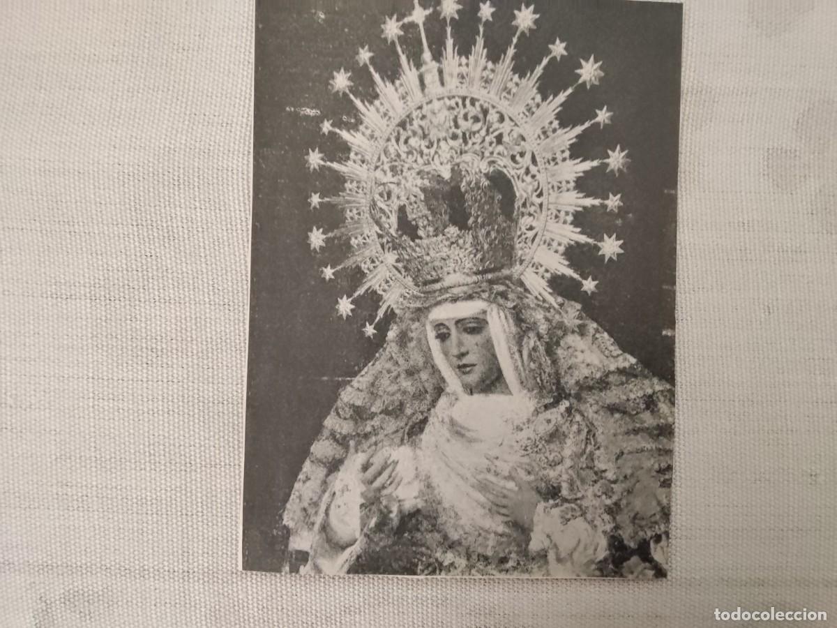 Coleccionismo: SEMANA SANTA SEVILLA,1970, ESPERANZA DE TRIANA, RETAL PUBLICACION, 12X16 CMS APROX.