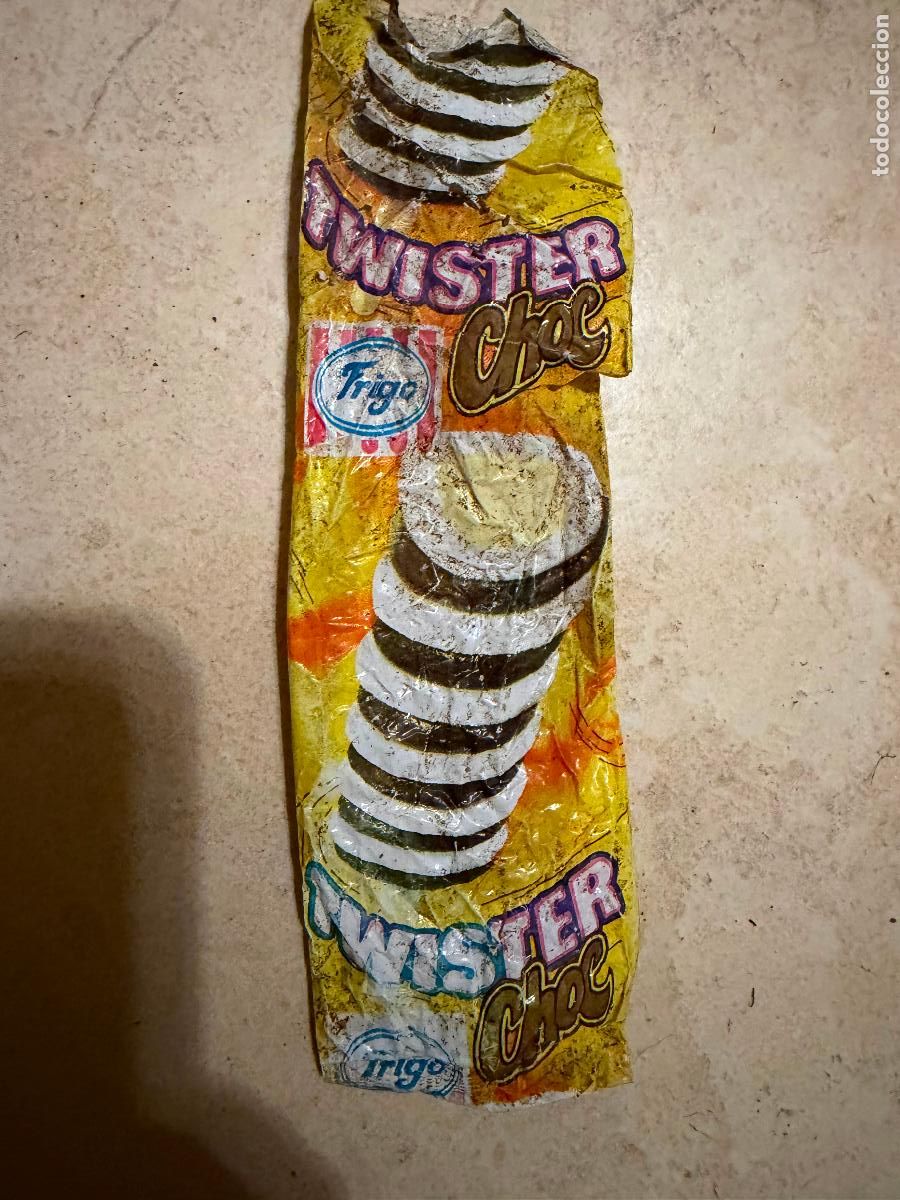 Coleccionismo: Envoltorio helados frigo twister