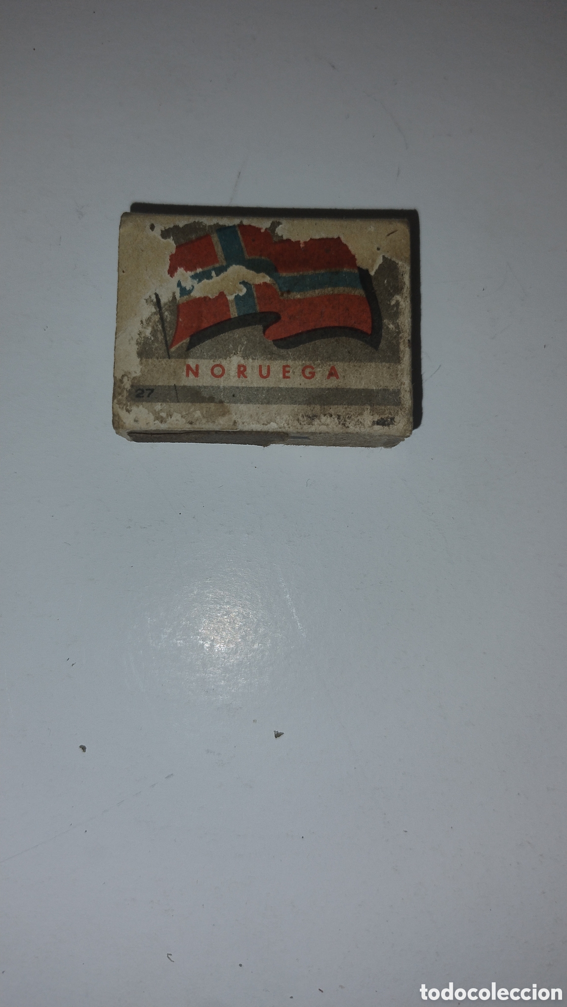 Coleccionismo: Caja de cerilla de Noruega