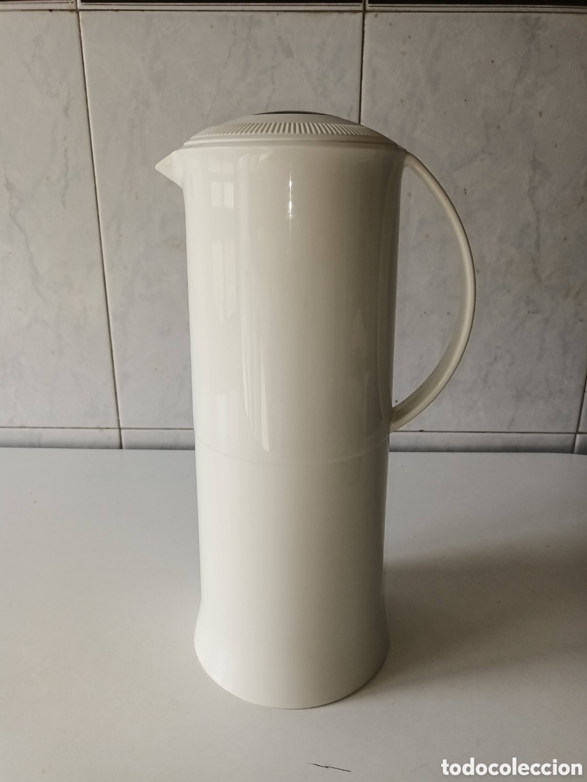 Coleccionismo: Jarra t&eacute;rmica vintage Tupperware 1L - Foto 4