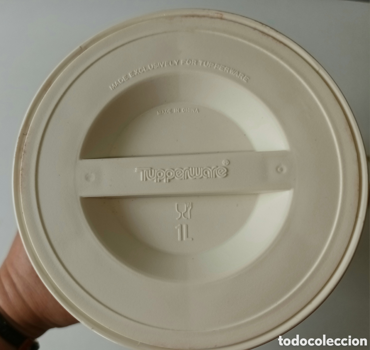 Coleccionismo: Jarra t&eacute;rmica vintage Tupperware 1L - Foto 7