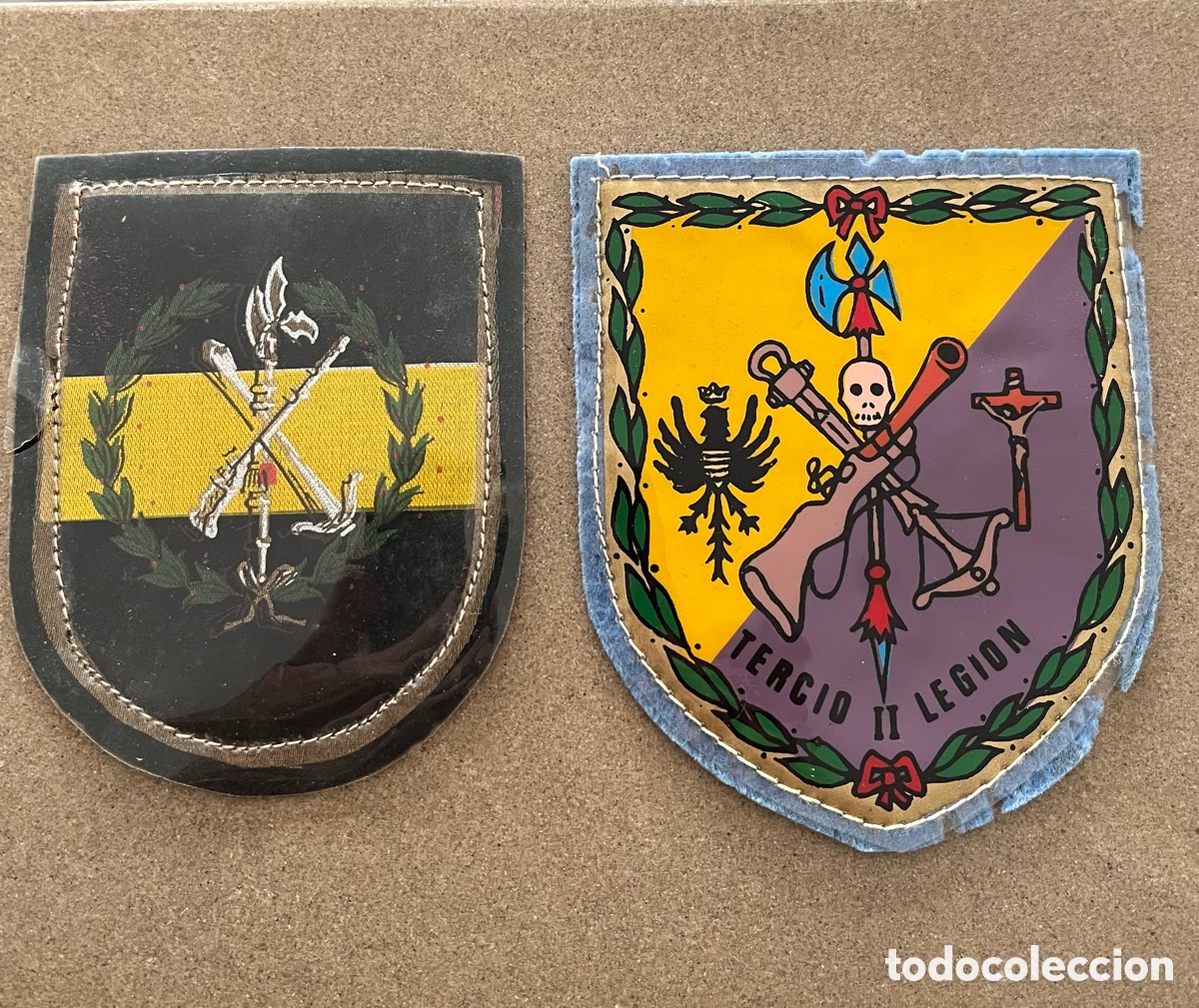 Coleccionismo: Dos parches Tercio II legion