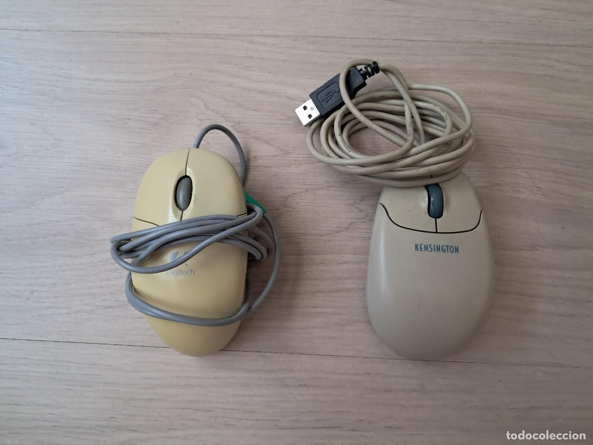 Coleccionismo: 2 Ratones Vintage A&ntilde;os 90 Kensington Logitech