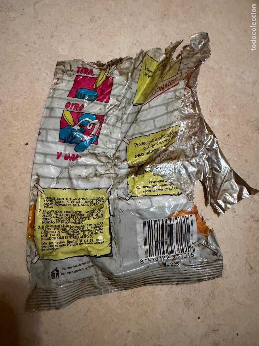 Coleccionismo: Envoltorio chiquito de la calzada - Foto 2