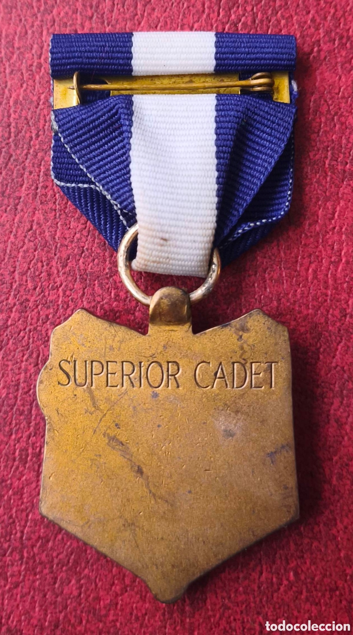 Coleccionismo: EEUU. ROTC. Medalla de Cadete Superior - Foto 2