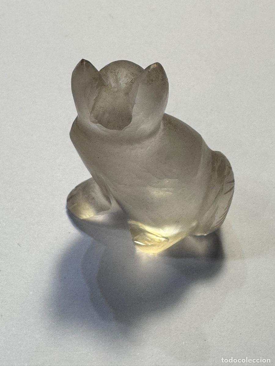 Coleccionismo: GATO FIGURA DE CRISTAL / COMPRA MIN&Iacute;MA 5 &euro; - Foto 2