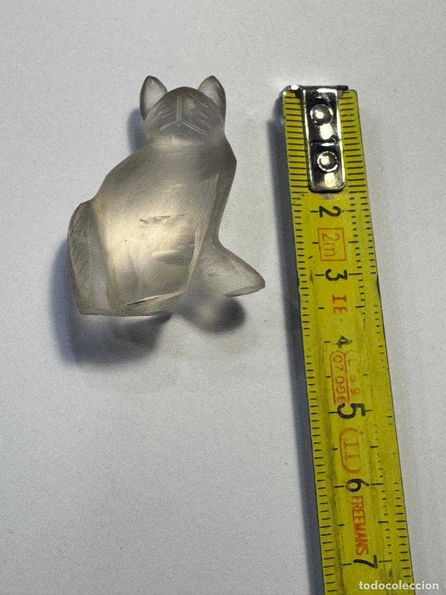 Coleccionismo: GATO FIGURA DE CRISTAL / COMPRA MIN&Iacute;MA 5 &euro; - Foto 3