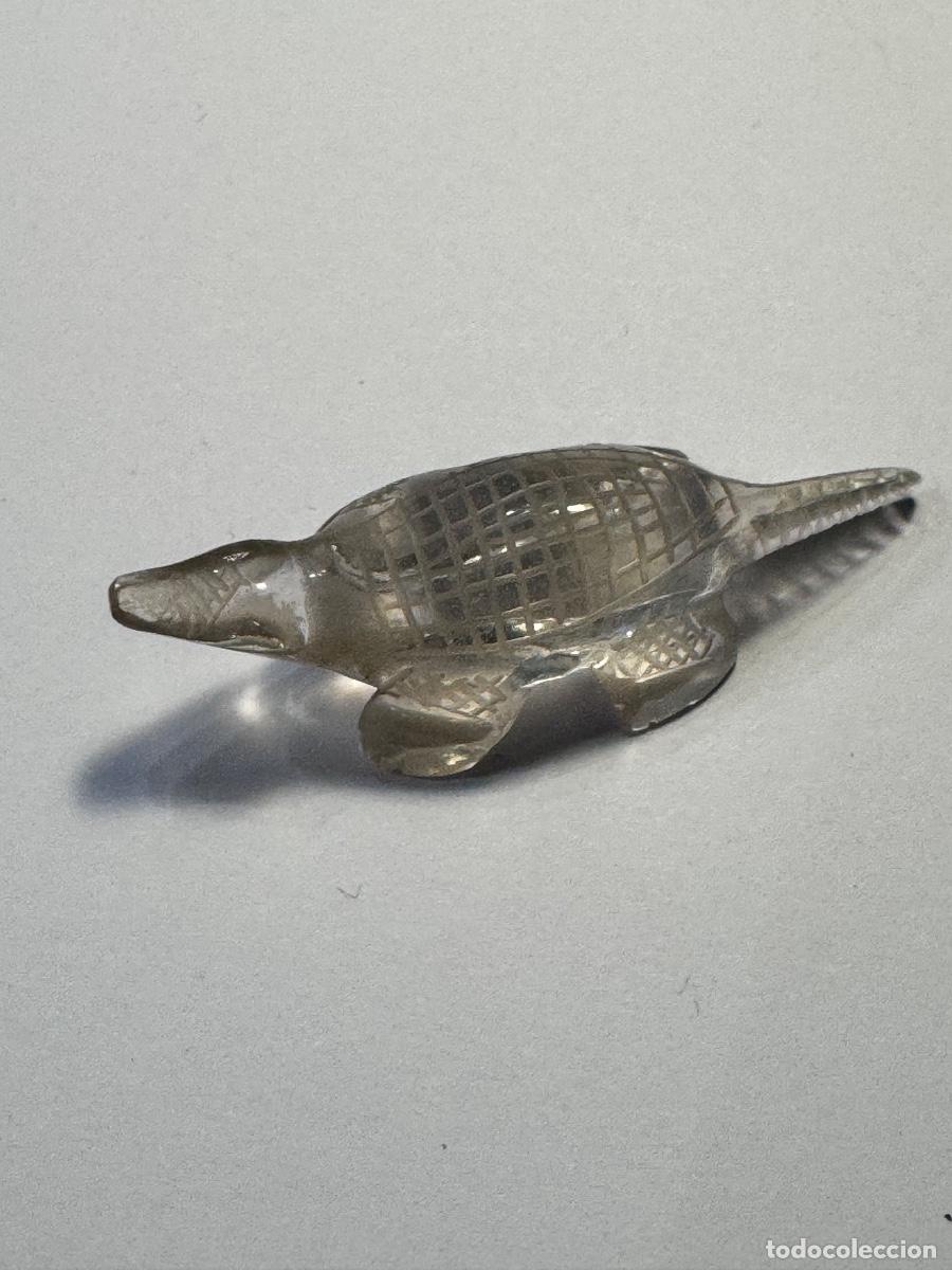 Coleccionismo: COCODRILO FIGURA DE CRISTAL / COMPRA MIN&Iacute;MA 5 &euro;