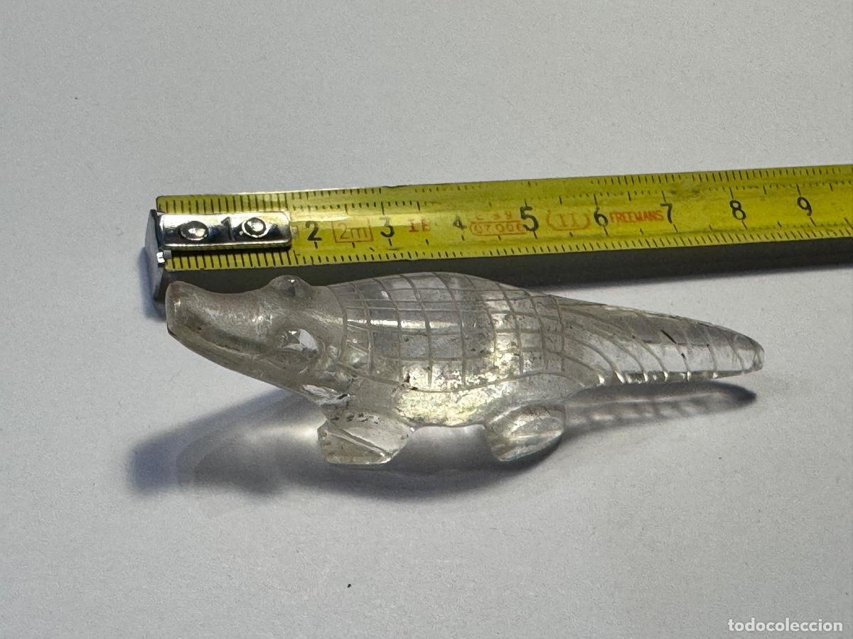 Coleccionismo: COCODRILO FIGURA DE CRISTAL / COMPRA MIN&Iacute;MA 5 &euro;