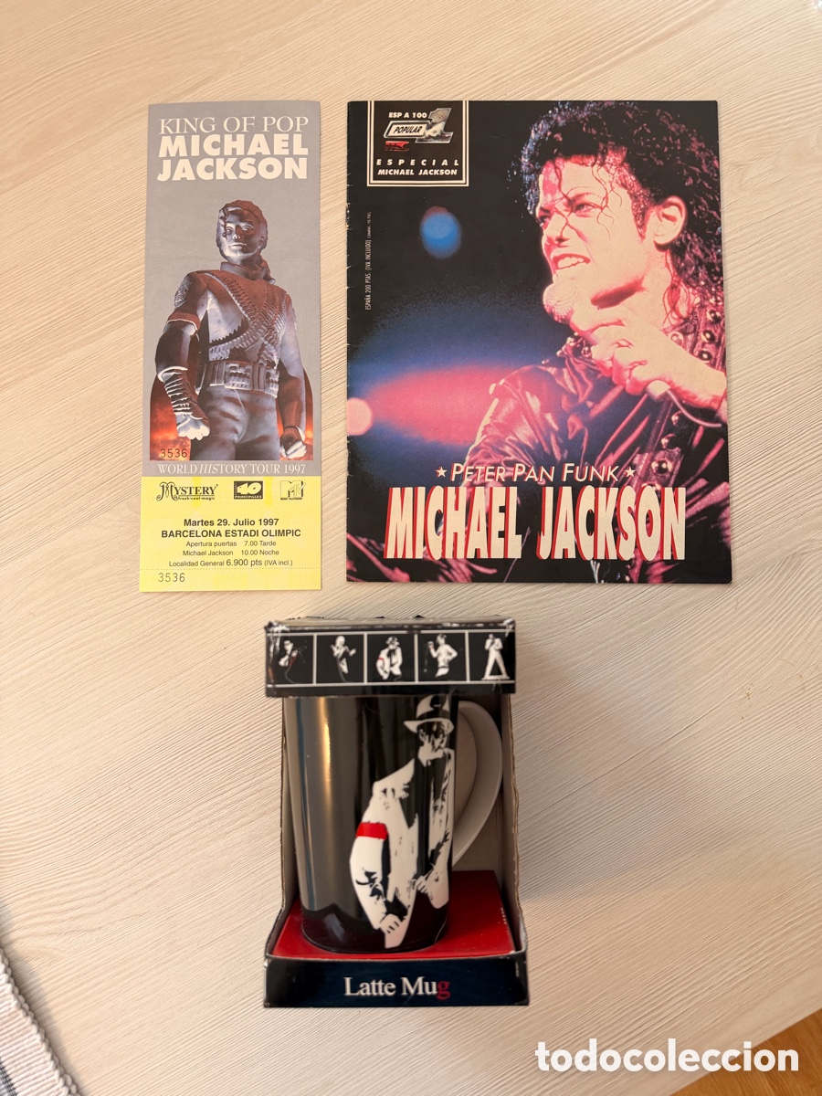 Coleccionismo: Lote de coleccionista de Michael Jackson - Foto 1