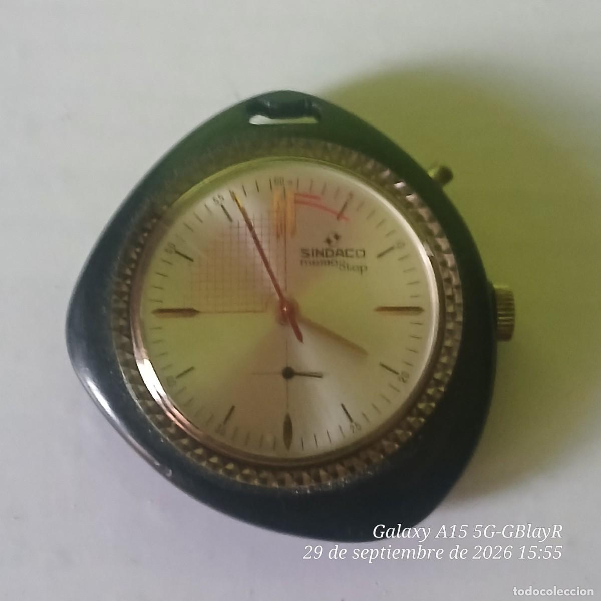 Coleccionismo: Reloj Sindaco Memo Stop. A&ntilde;os 60/70 siglo XX.