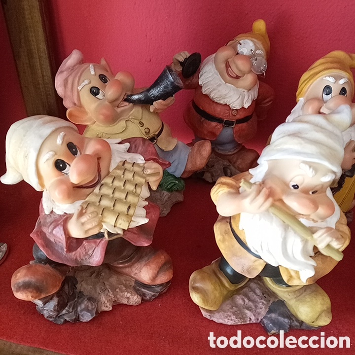 Coleccionismo: SIETE ENANITOS DE DECORACI&Oacute;N