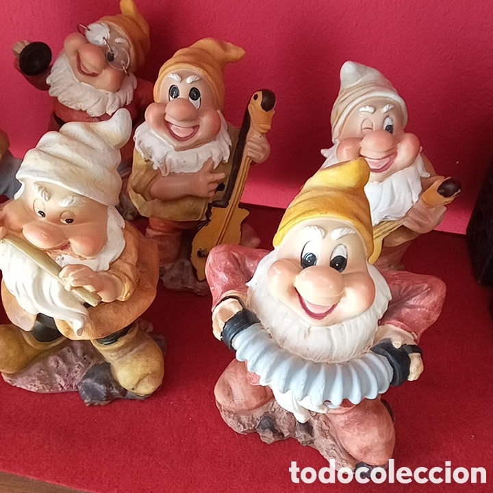 Coleccionismo: SIETE ENANITOS DE DECORACI&Oacute;N - Foto 3