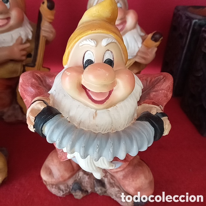Coleccionismo: SIETE ENANITOS DE DECORACI&Oacute;N - Foto 5