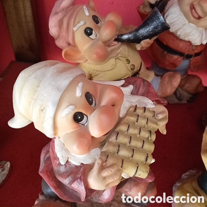 Coleccionismo: SIETE ENANITOS DE DECORACI&Oacute;N - Foto 6