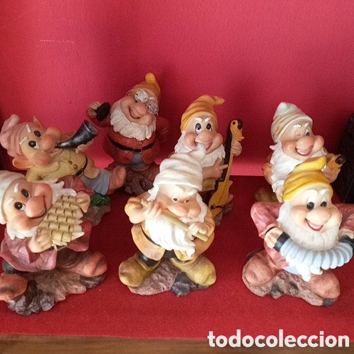 Coleccionismo: SIETE ENANITOS DE DECORACI&Oacute;N - Foto 2