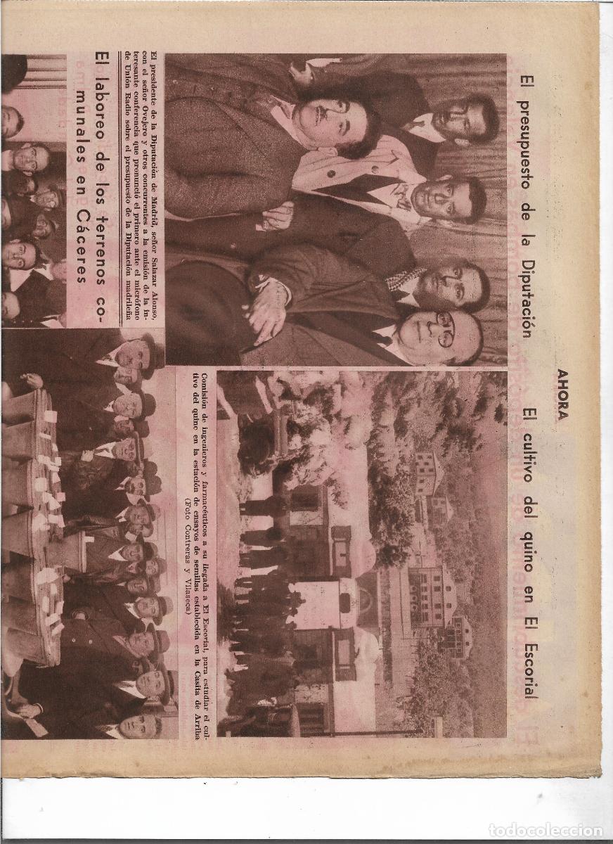 Coleccionismo: A&Ntilde;O 1933 RECORTE PRENSA EL CULTIVO DEL QUINO EN EL ESCORIAL ENSAYO DE SEMILLAS ESTUDIO