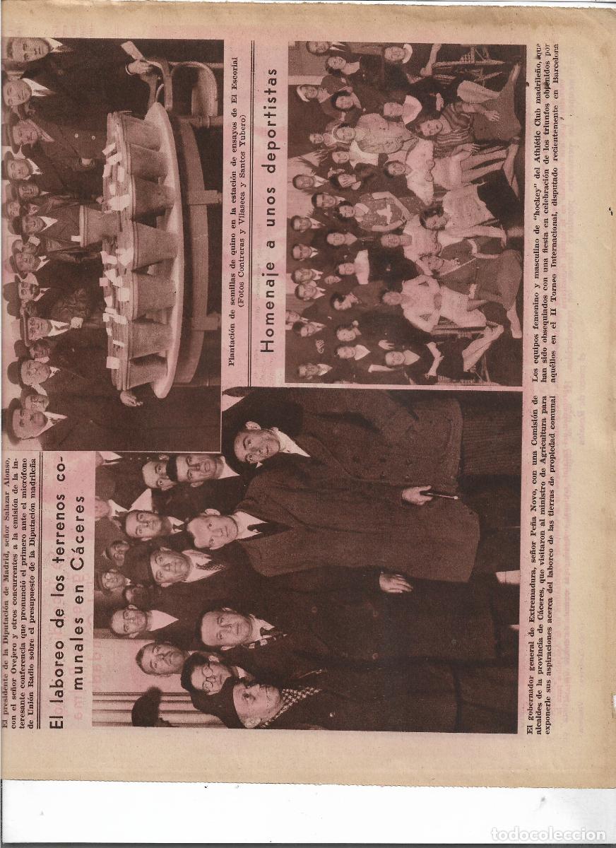 Coleccionismo: A&Ntilde;O 1933 RECORTE PRENSA HOMENAJE EQUIPO DE HOCKEY FEMENINO DEL ATHLETIC CLUB DE MADRID
