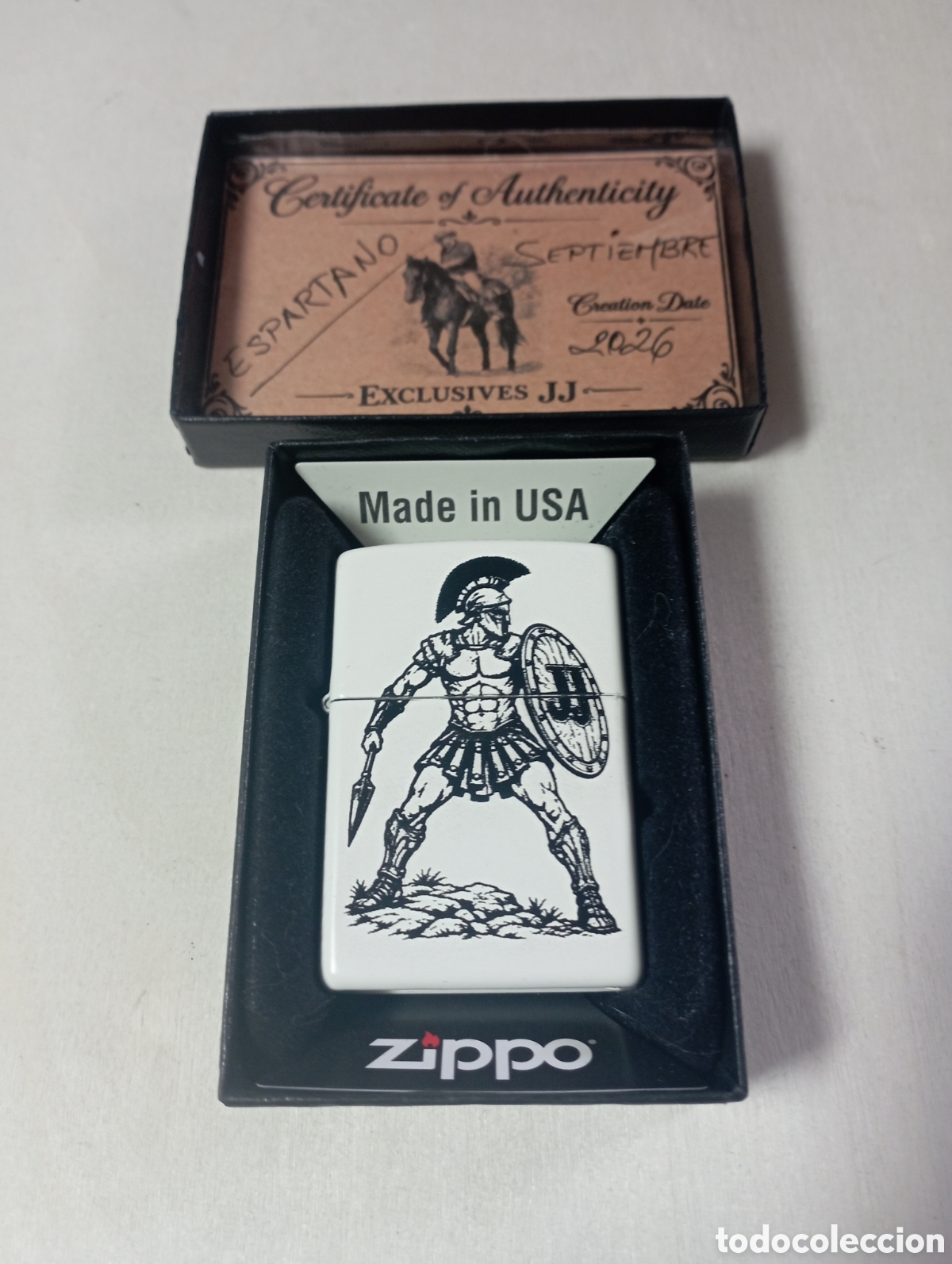 Sammeln: Zippo SPARTANO - Completamente nuevo -
