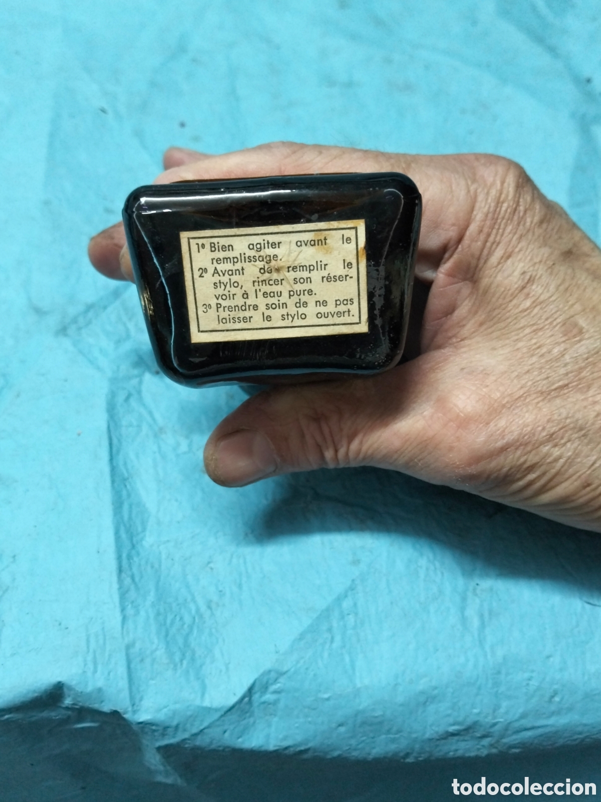 Coleccionismo: ANTIGUO TINTERO PELIKAN - Foto 2