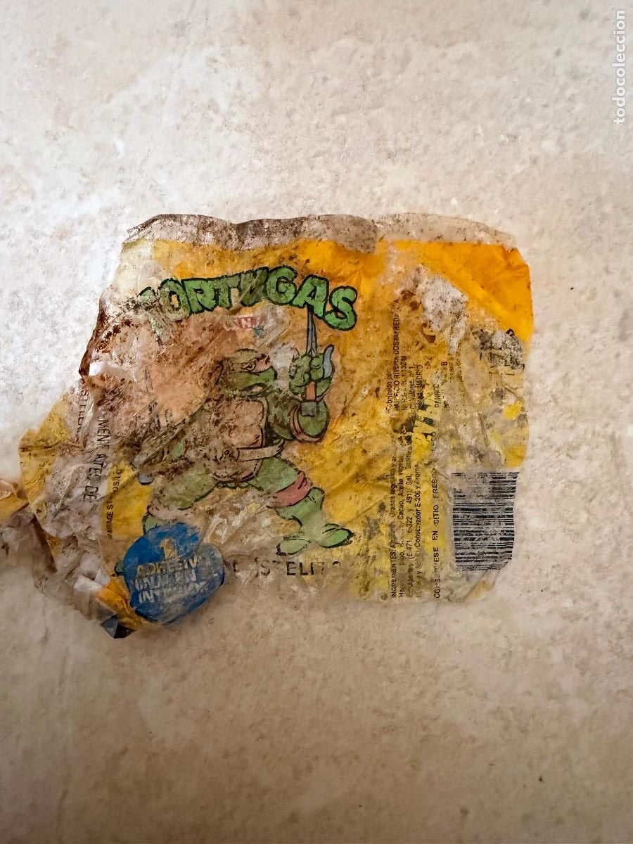 Coleccionismo: Envoltorio pastelito tortugas ninja